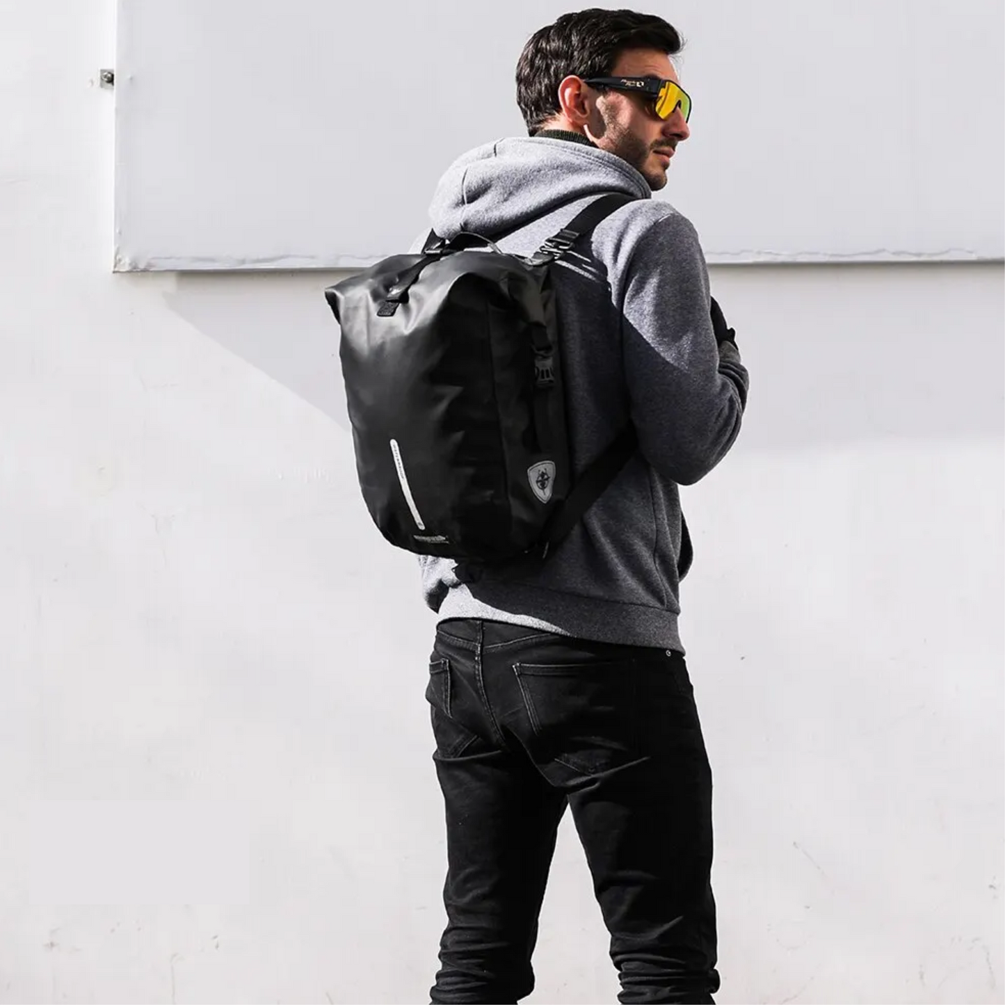 3in1 Fahrrad Rucksack - Wasserfeste Gepäckträgertasche