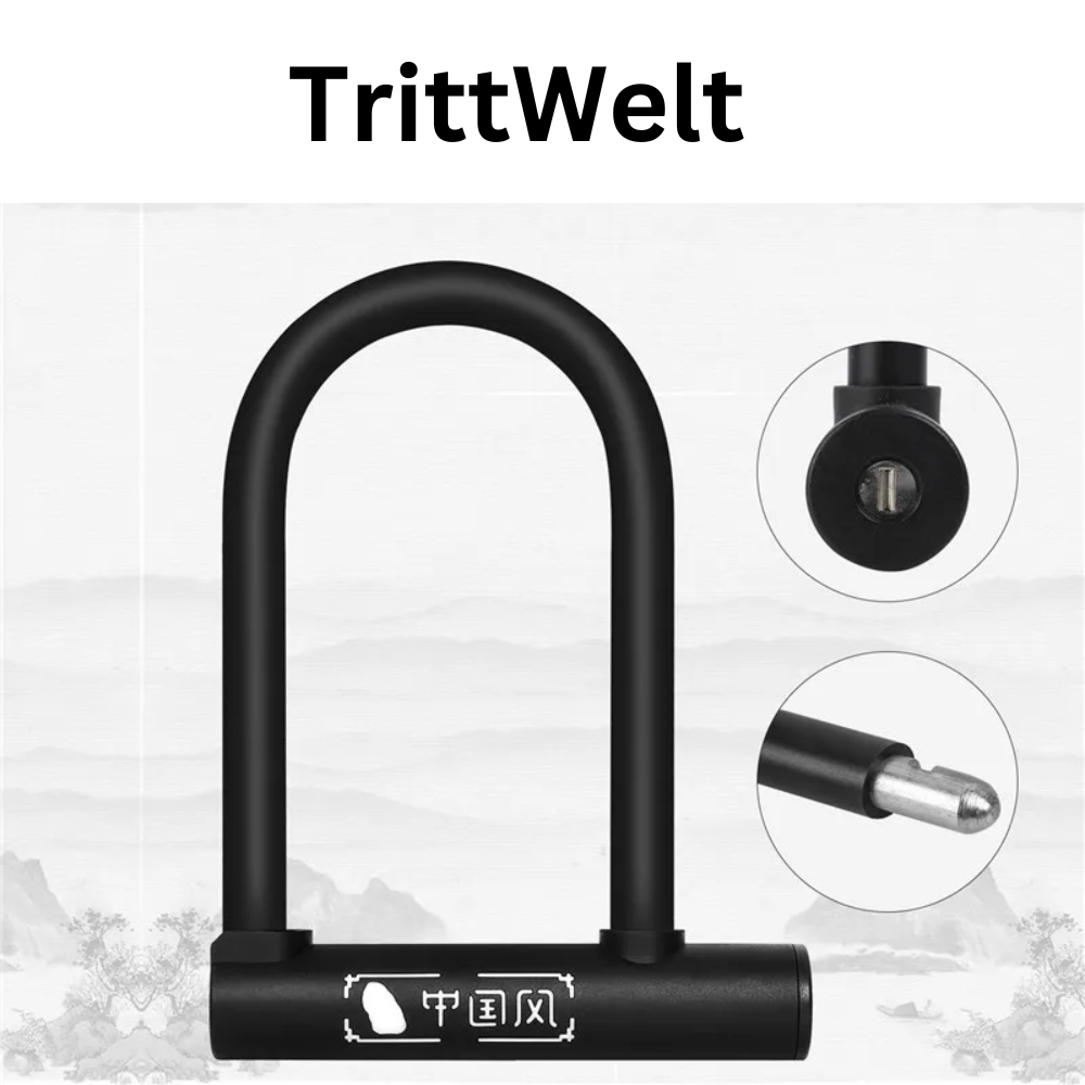 Fahrrad Bügelschloss - Diebstahlsicheres Wasserfestes Schloss