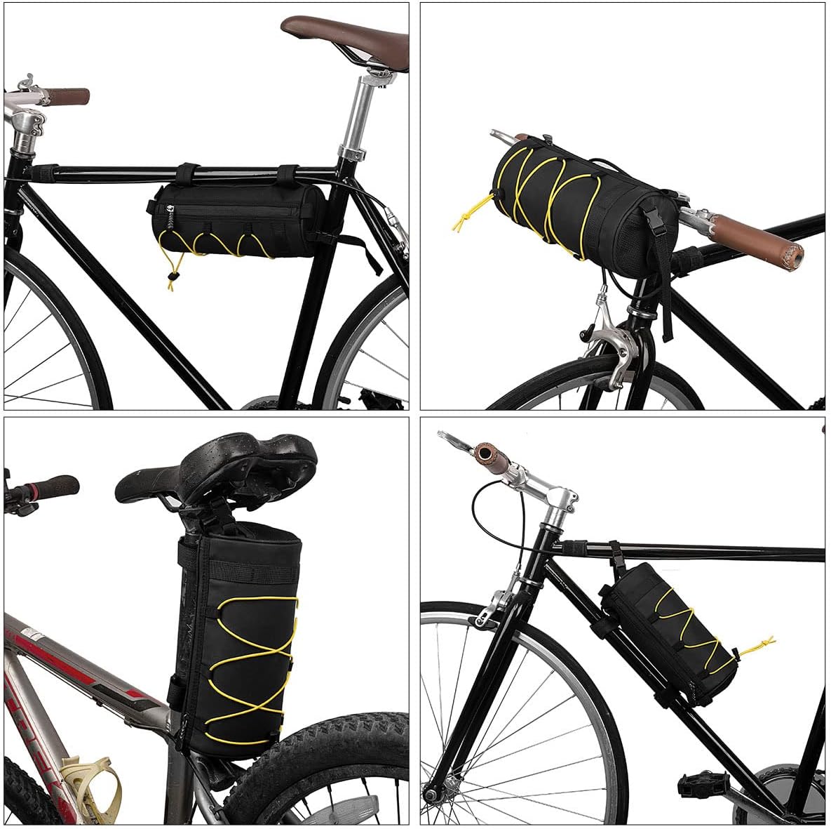 Fahrradtasche Lenkertasche mit Schultergurt - Wasserfest
