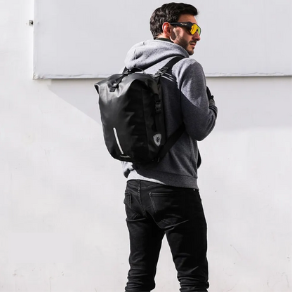 3in1 Fahrrad Rucksack - Wasserfeste Gepäckträgertasche