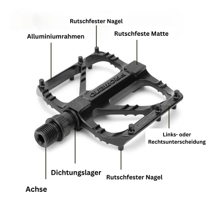 Leichte & Rutschfeste Fahrradpedale – Robust & Langlebig