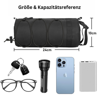 Fahrradtasche Lenkertasche mit Schultergurt - Wasserfest